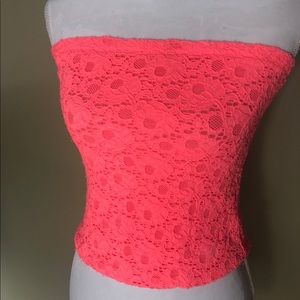Silence & Noise lace tube top